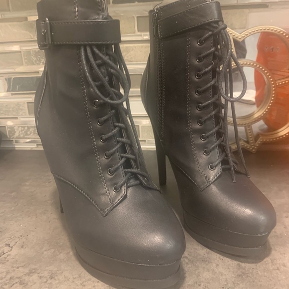 Just fab black high pumps new - Picture 2 of 2